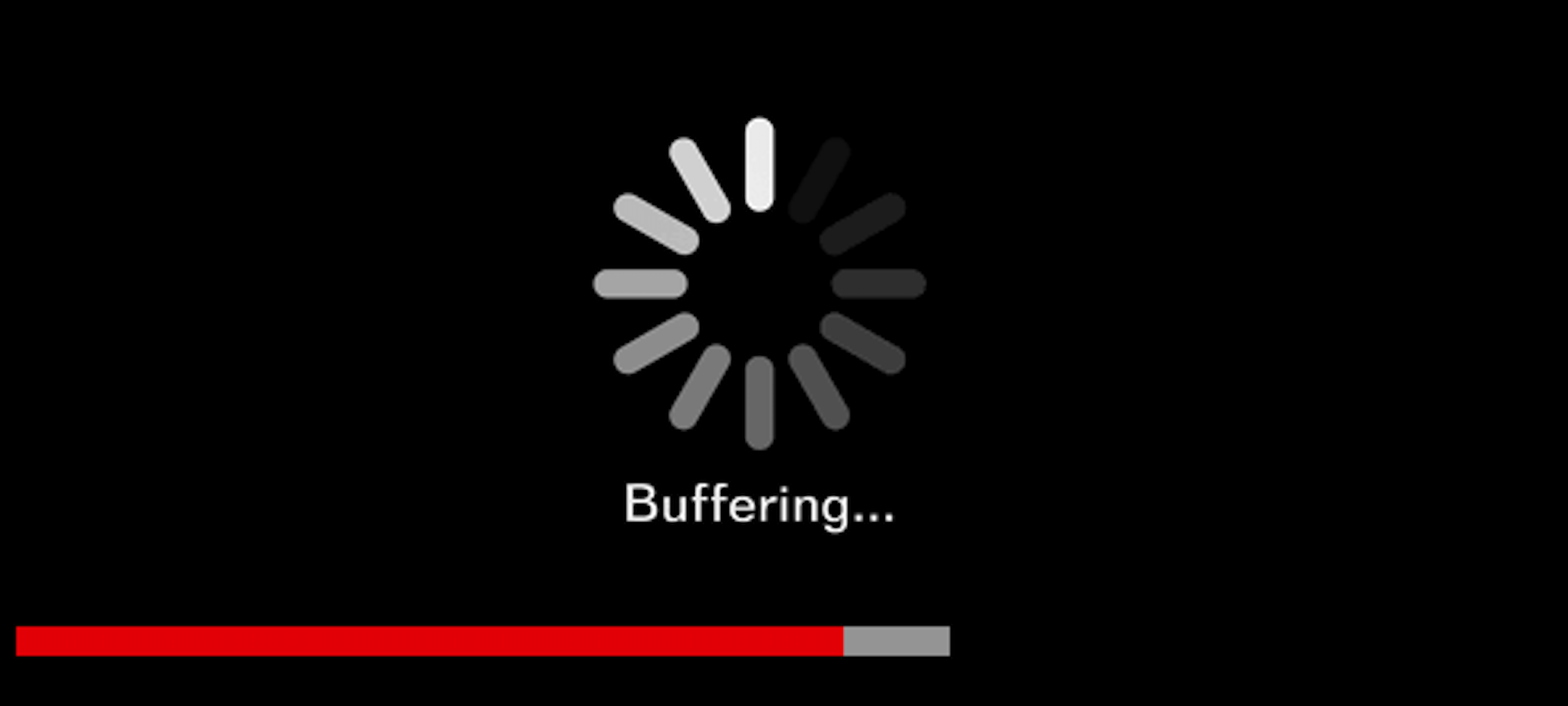 Buffering... its bad.