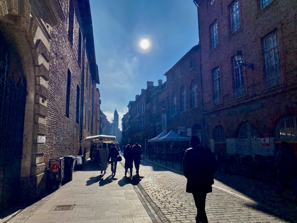 Toulouse in the sunshine